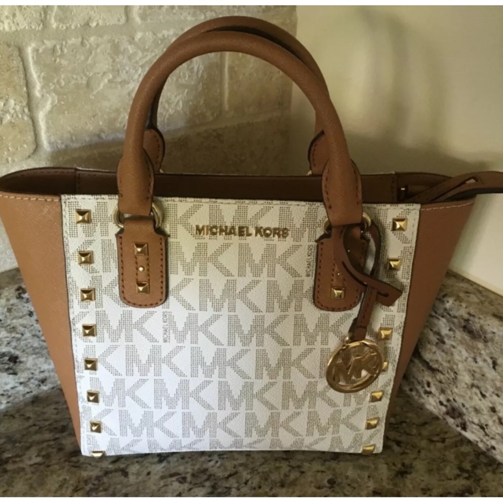 Mk studded bag